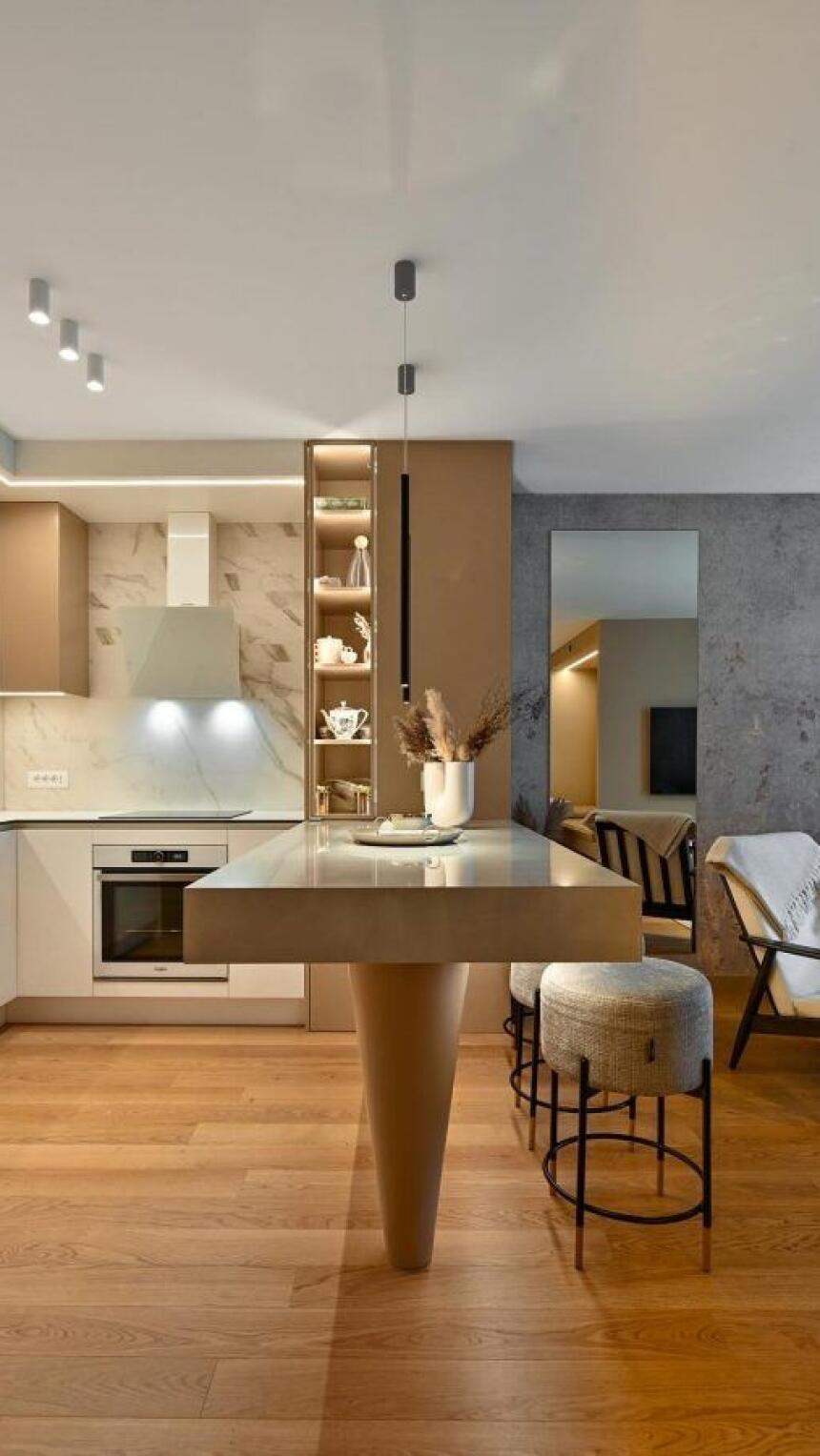 Ovaj stan od 60 m² u Sarajevu izgleda minimalistički, ali jedno rješenje u tlocrtu će vas iznenaditi