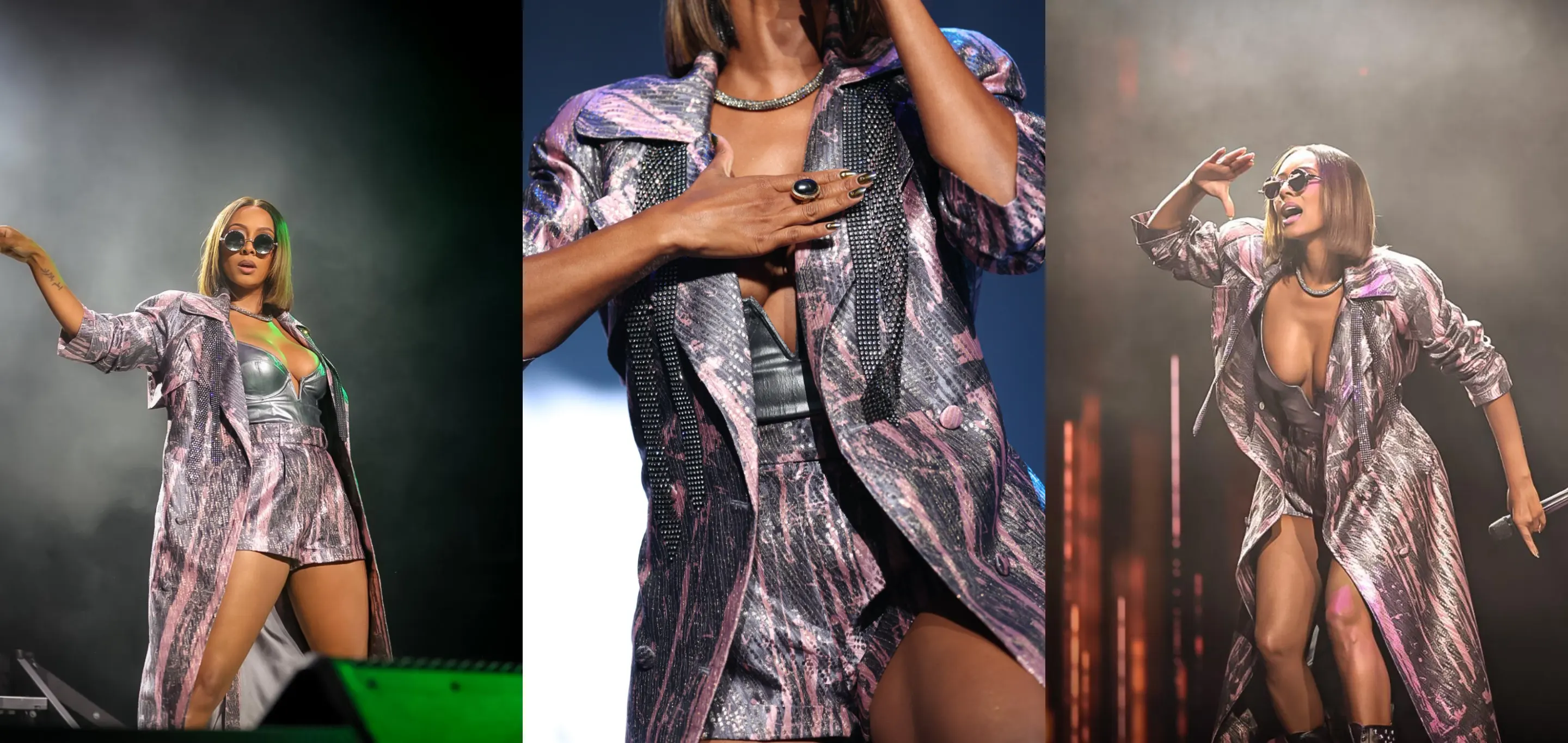 R&B pjevačica Keri Hilson na sceni u kreaciji bh. dizajnerice Belme Tvico