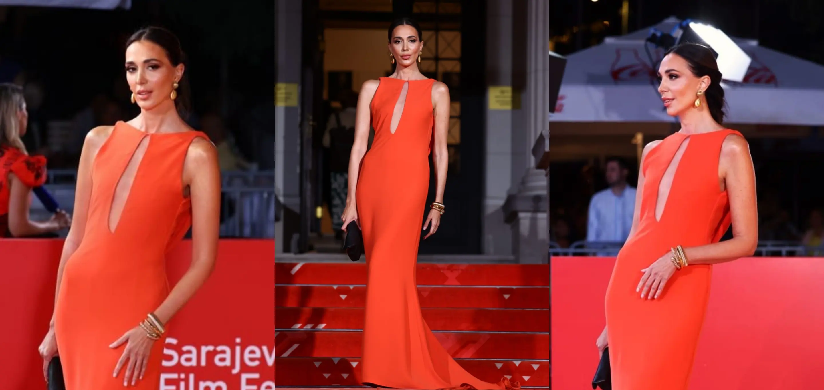 Emina Ganić još jednom pokazala profinjenu eleganciju na Sarajevo Film Festivalu