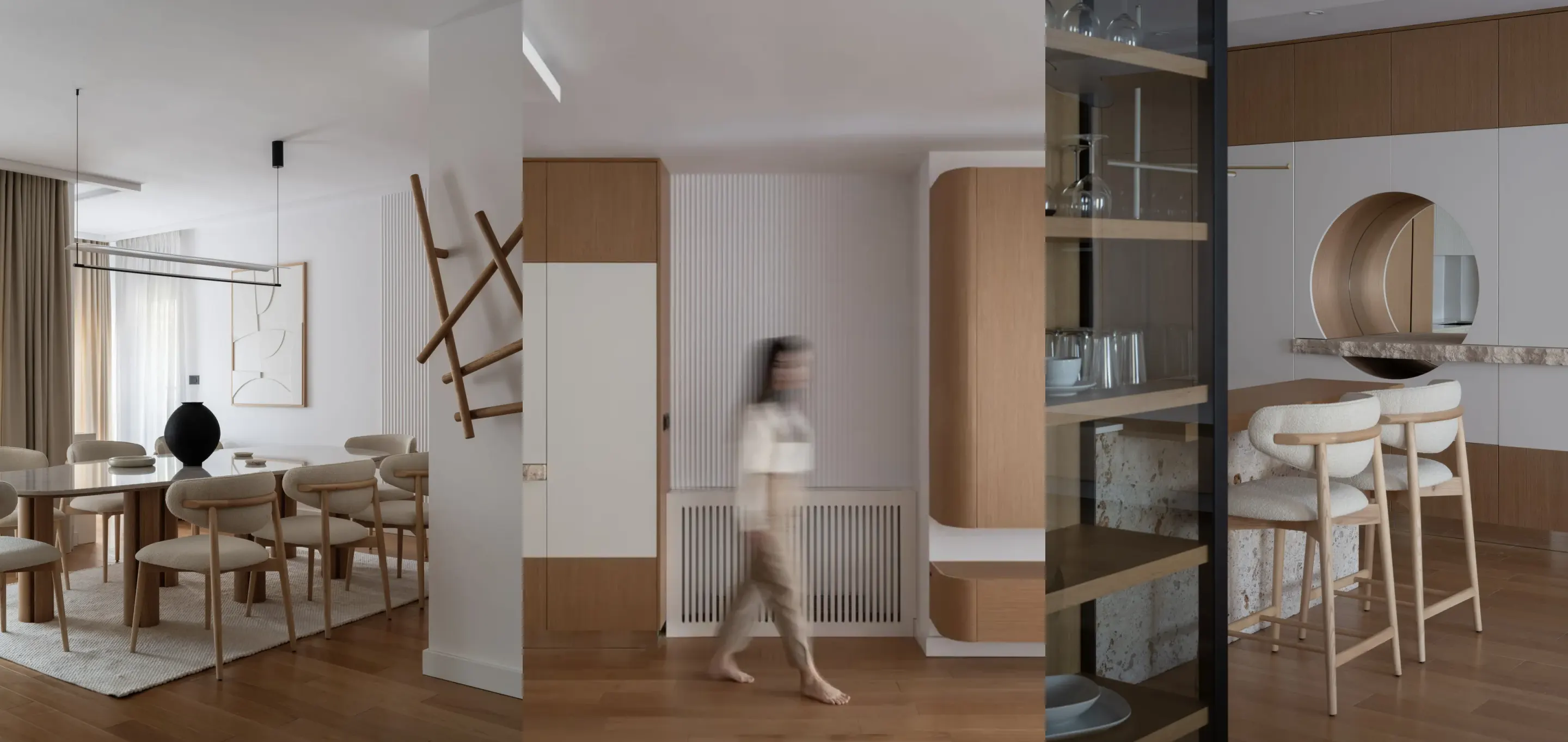 Stan 'M' od 150 m² odgovara na pitanje: Zašto su zaobljene linije novi luksuz u interijerima?
