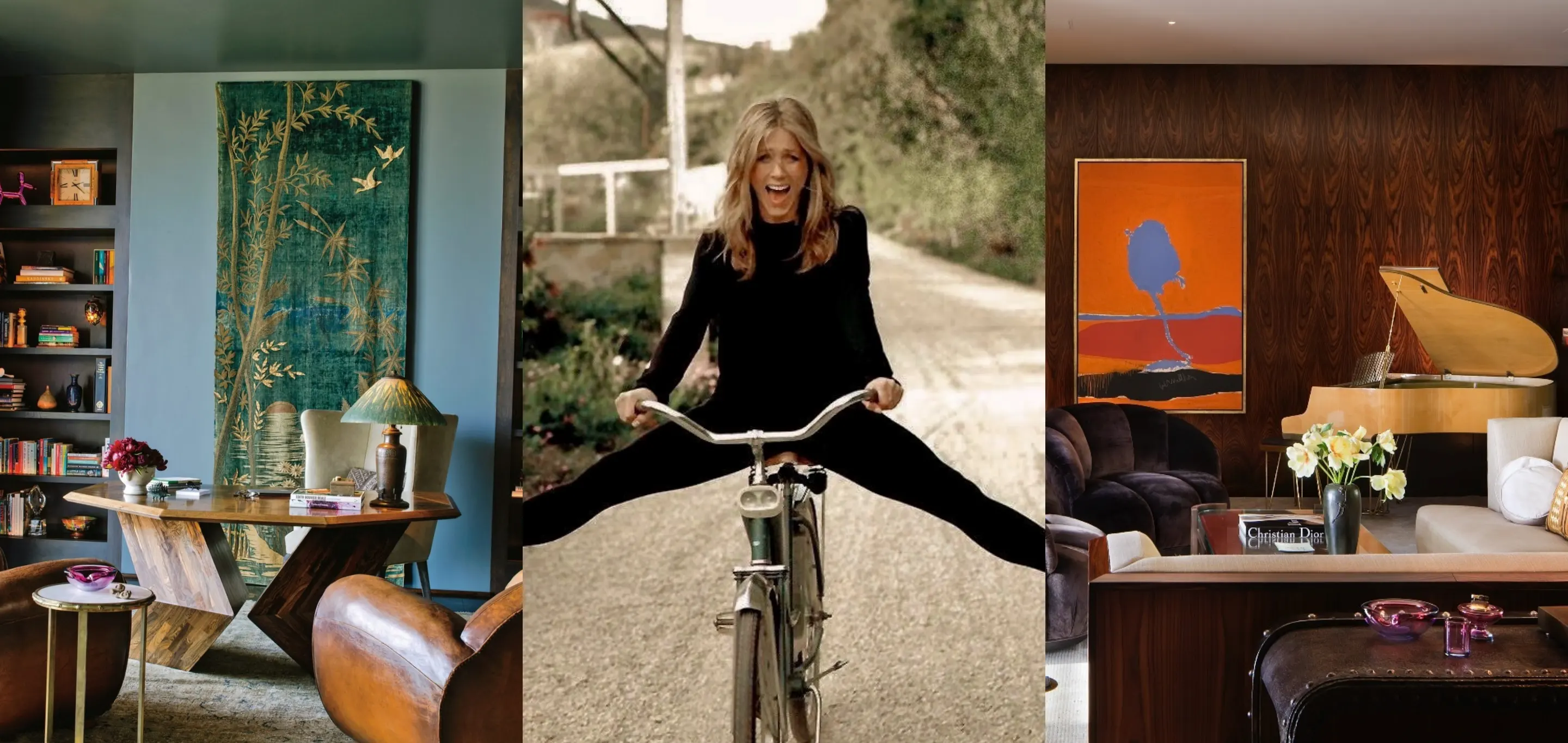 Želite isti osjećaj? Pogledajte kako Jennifer Aniston spaja retro i zen u svom domu.