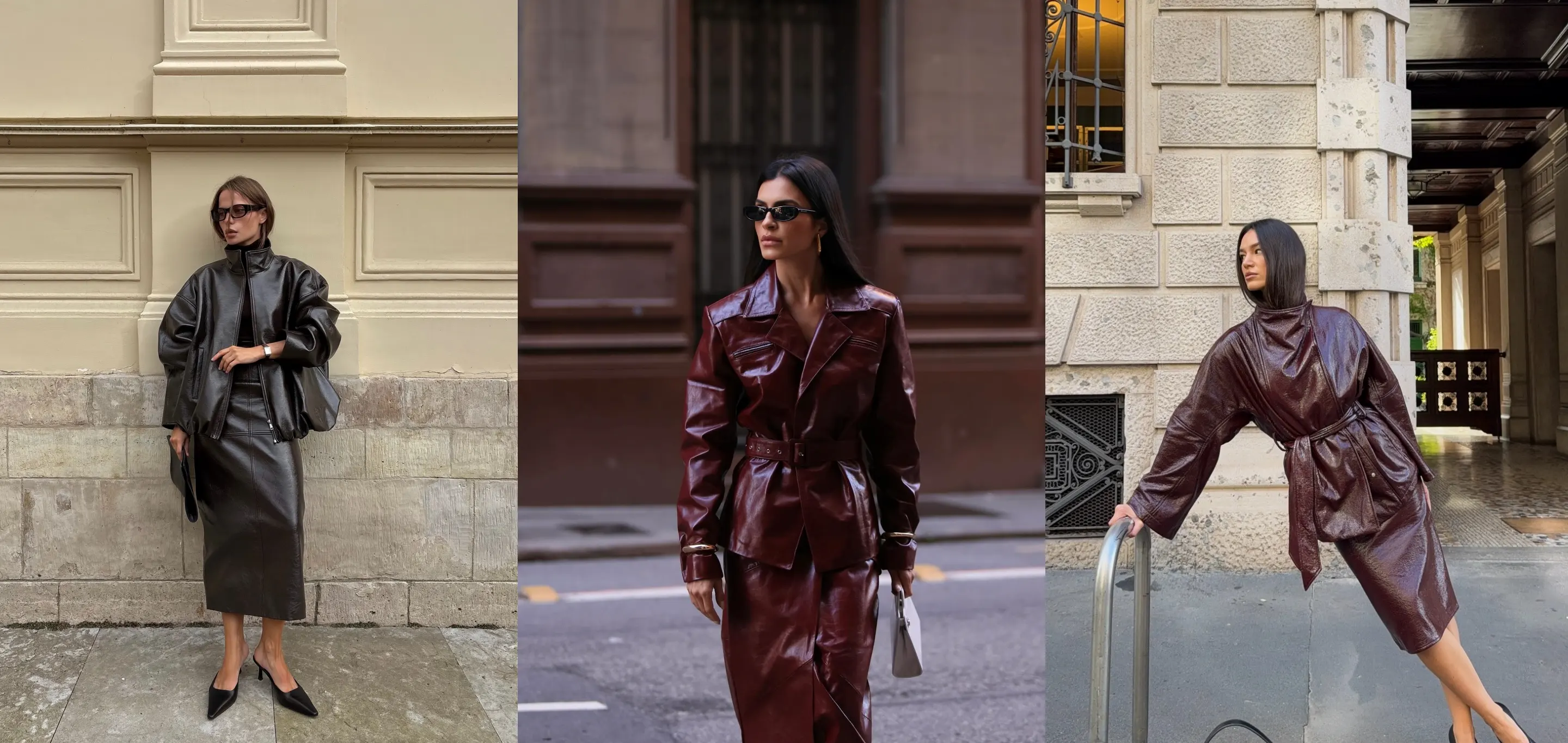 Recept za savršeni kožni jesenji look: 6 setova sa midi suknjom i topom