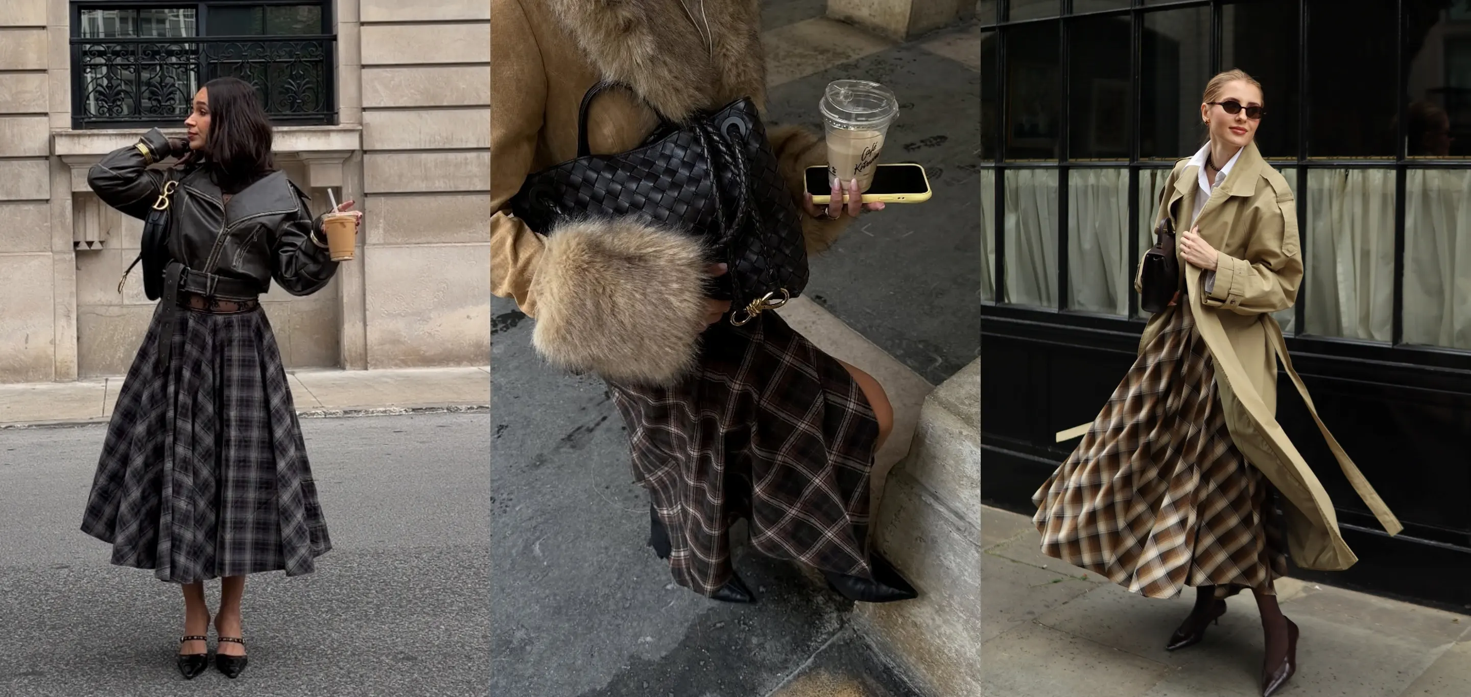 Midi suknje: Ove jeseni karirani uzorak vlada poslovnim stilom, pronašli smo najljepše