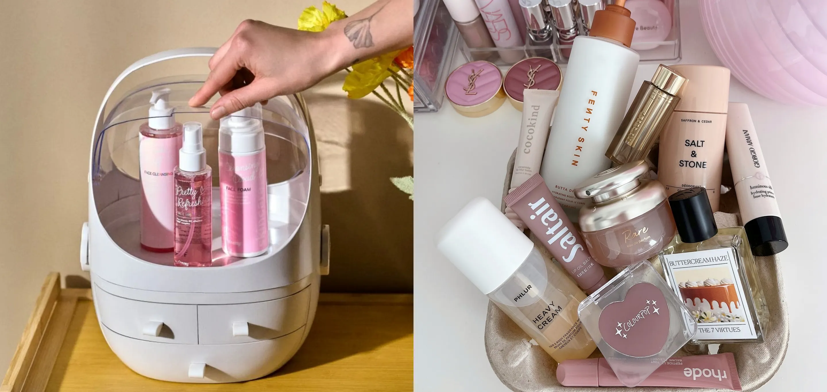 Kako posložiti šminku da sve izgleda uredno? Ovo su najpraktičniji Sinsay organizatori.