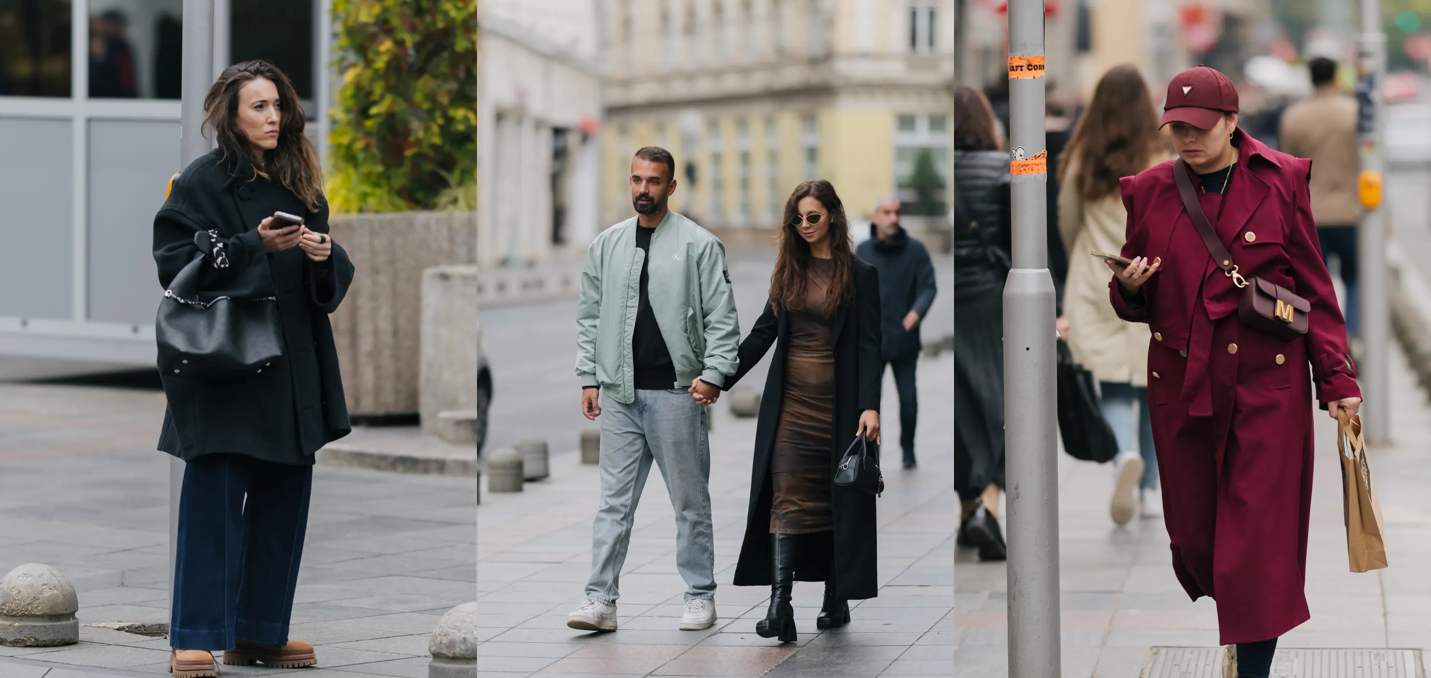 Primijetili smo 3 trenda na ulicama Sarajeva. Kaput je klasik, ali kako ga vi nosite ove jeseni?