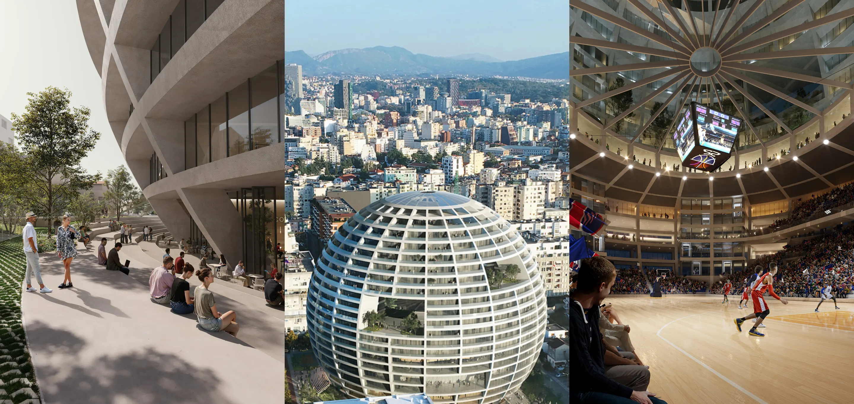 Region dobija svoju „sferu“: Evo kako izgleda holandski projekat nove arene u Tirani