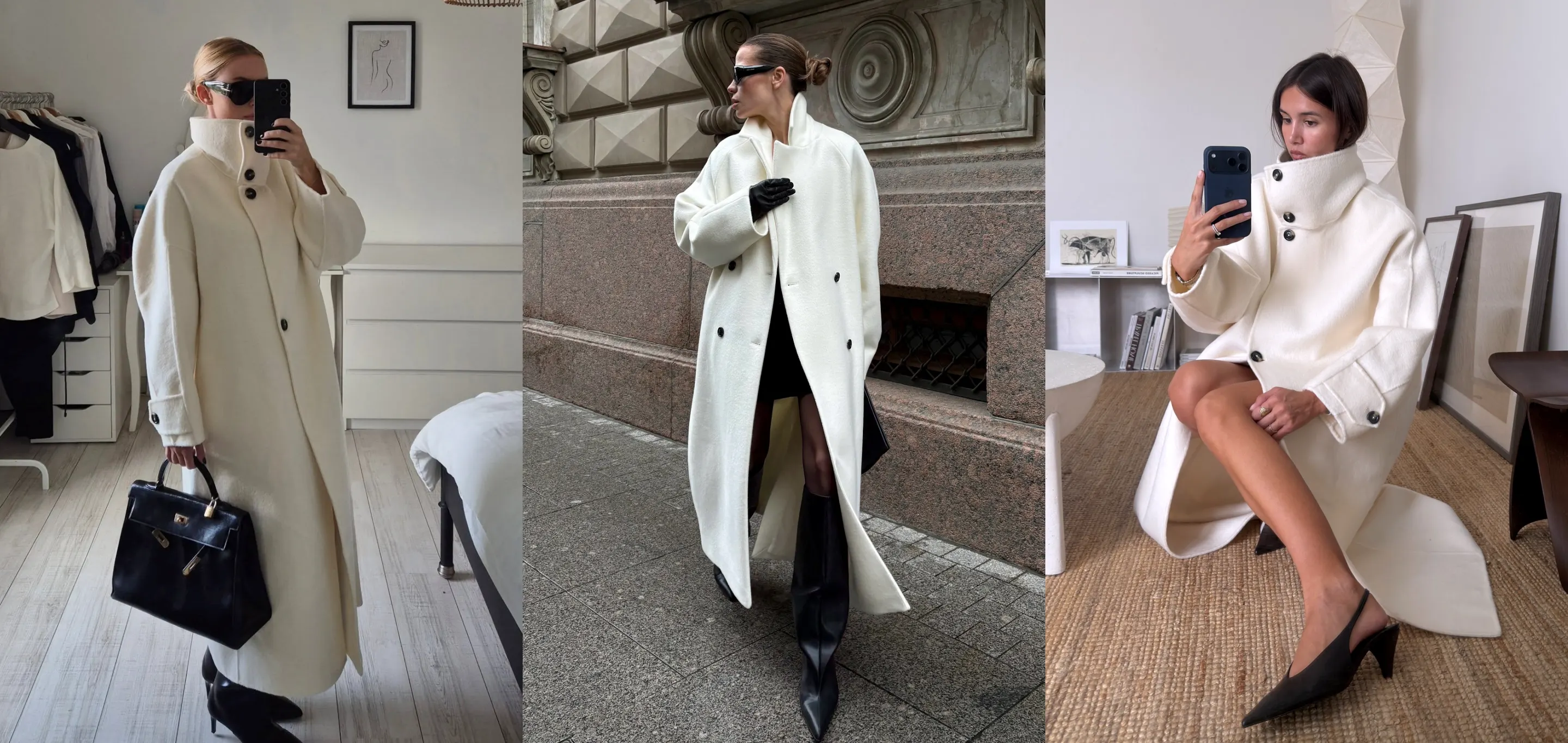 Analizirali smo trendove: 9 bijelih kaputa za elegantnu zimu koji već nestaju online!