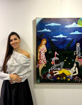 Bh. umjetnica Hanna Dujmović osvaja Strasbourg izložbom u Palais de l’Europe