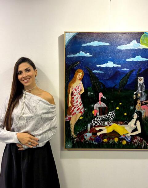 Bh. umjetnica Hanna Dujmović osvaja Strasbourg izložbom u Palais de l’Europe