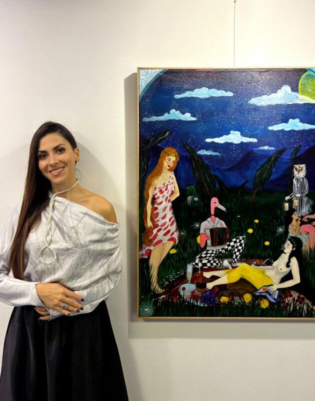 Bh. umjetnica Hanna Dujmović osvaja Strasbourg izložbom u Palais de l’Europe