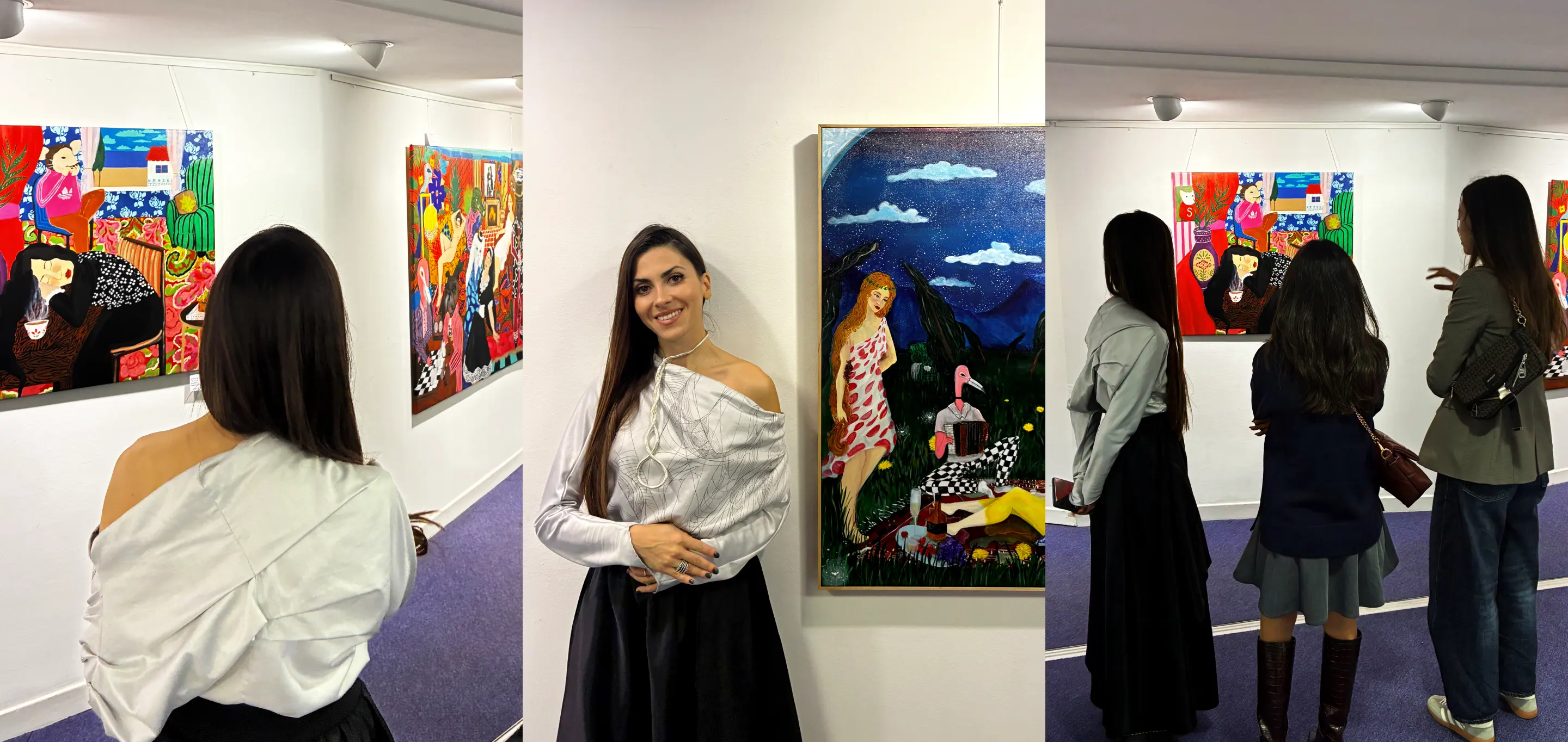 Bh. umjetnica Hanna Dujmović osvaja Strasbourg izložbom u Palais de l’Europe