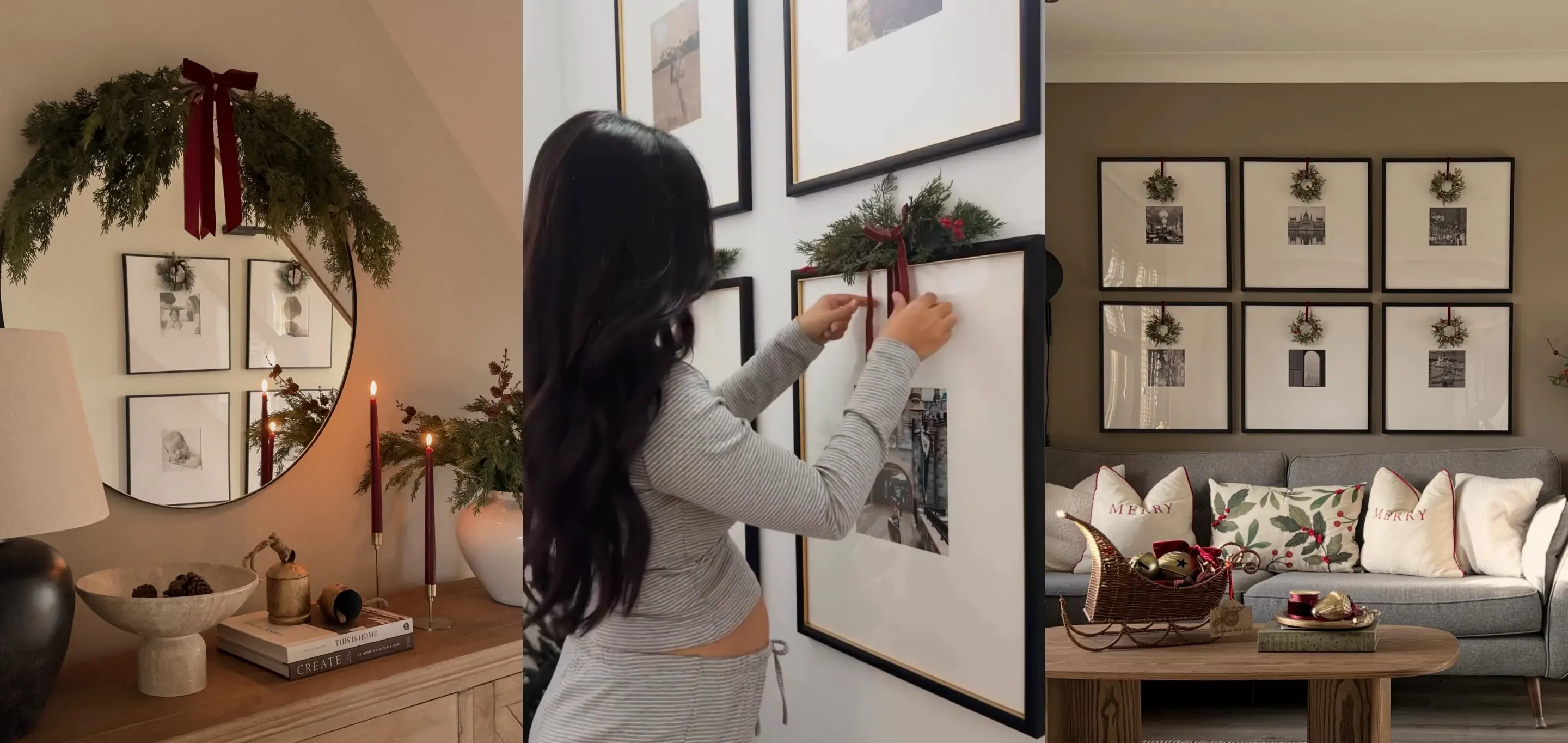 Praznični trik za dekor: Kako postići chic, a ne kič efekat na zidu?