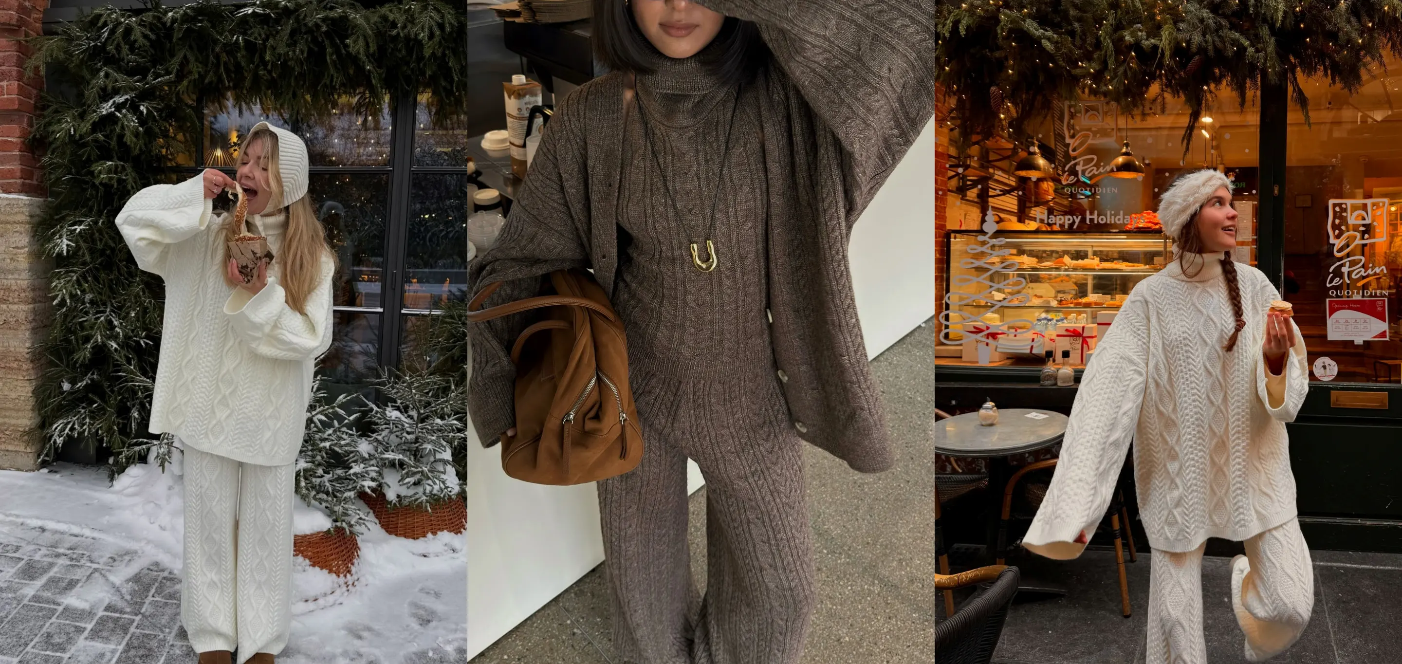 Pronašli smo ove pletene setove kao odgovor na najhladnije dane ove zime