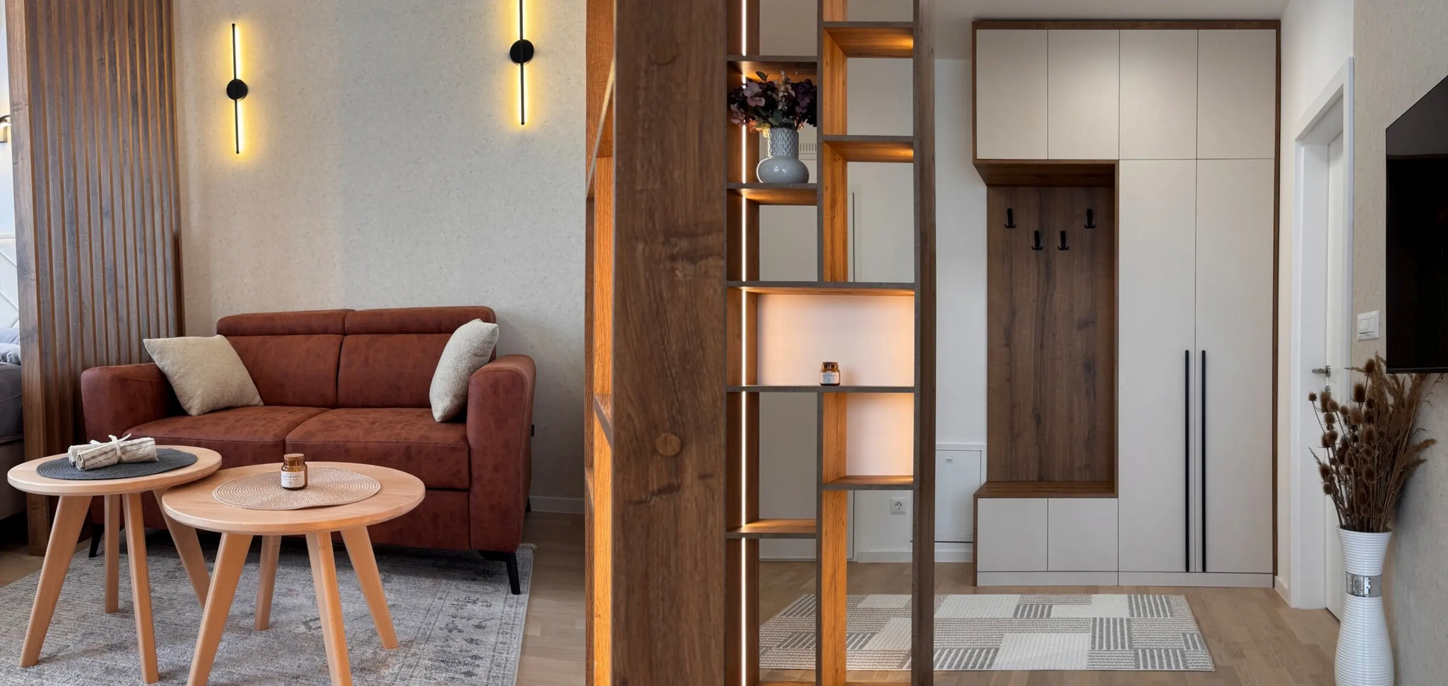 Pogledajte garsonjeru u Sarajevu: Trik koji garsonjeru pretvara u dvosoban osjećaj