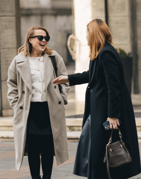 Nismo morali ići dalje od pješačkog na Titovoj da pronađemo dobre zimske outfite za posao