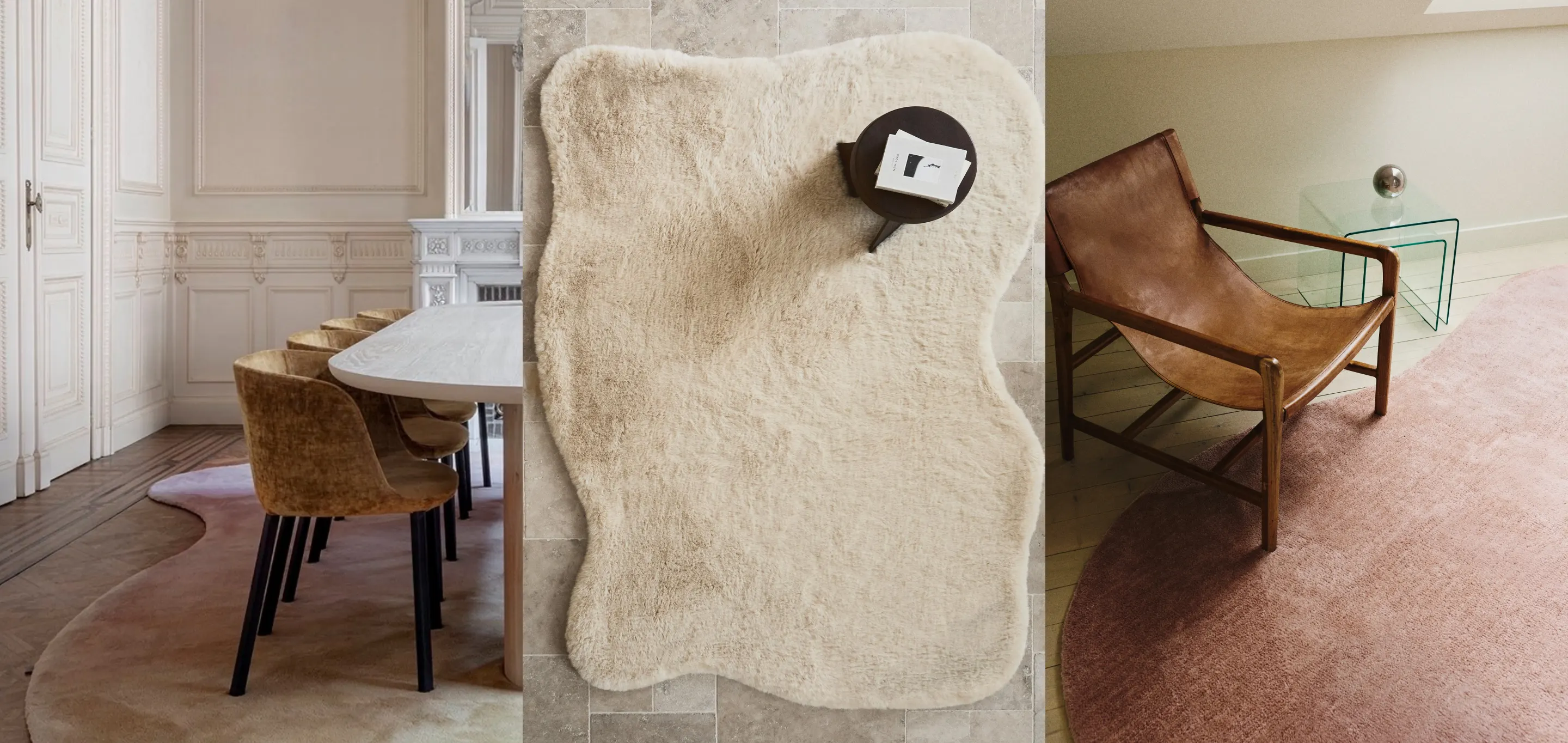 Odgovor na najčešći problem trpezarije: Pronašli smo asimetrične tepihe koji sve povezuju