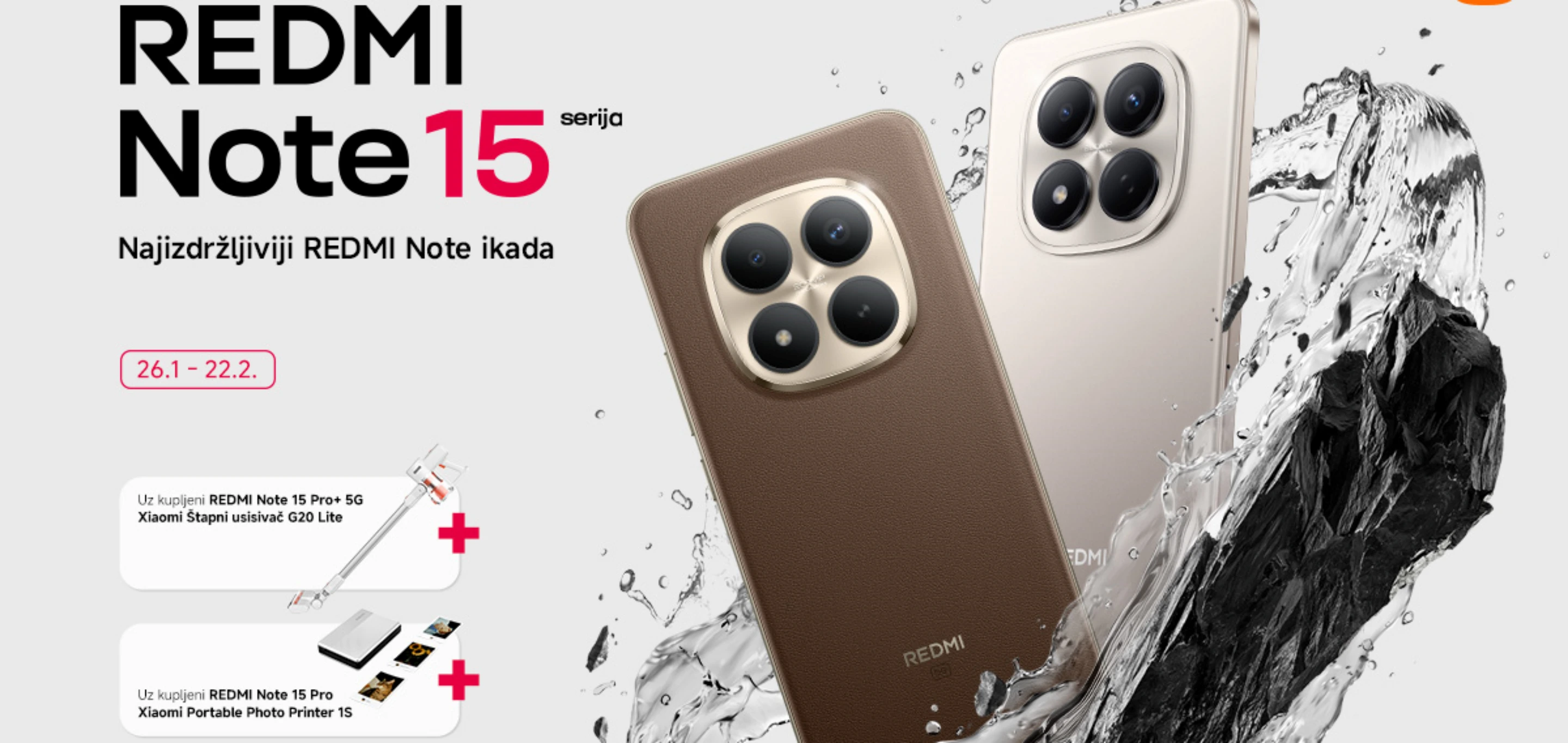 Redmi Note 15 je stigao i izgleda kao dobar razlog za promjenu telefona