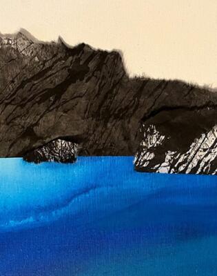 Slikarstvo bez intervencije: Umjetnica koja slika lišćem i naplavinama izlaže u Splitu