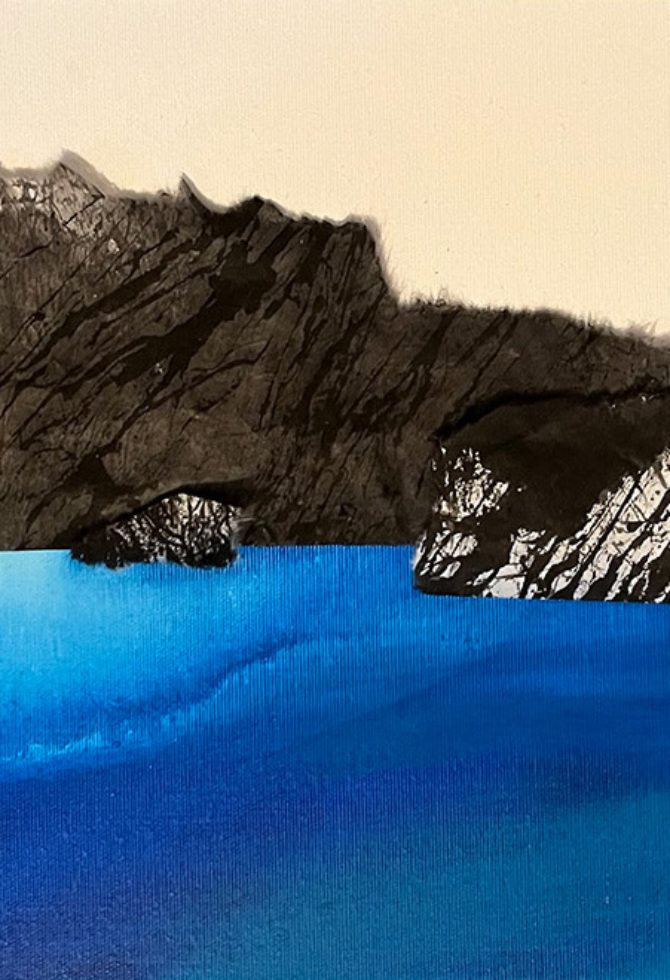 Slikarstvo bez intervencije: Umjetnica koja slika lišćem i naplavinama izlaže u Splitu