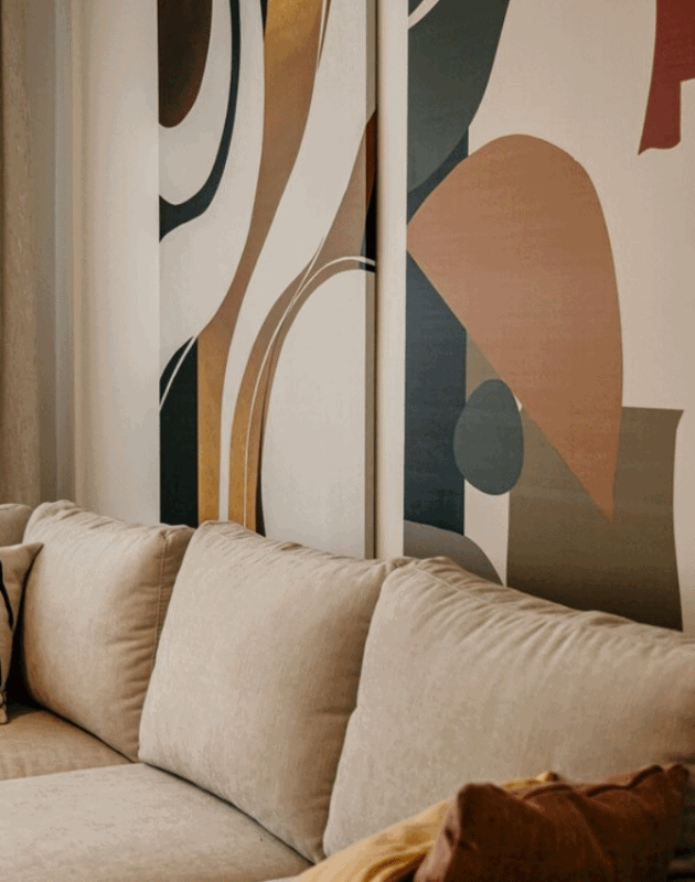 Stan kod Narodnog pozorišta od 40 m² će vas inspirisati da razmišljate u krivinama, a ne u kvadratima