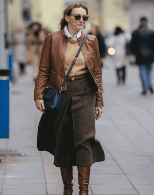 Sreli smo prolaznicu na Titovoj koja zna kako se obući za ovaj prelazni period