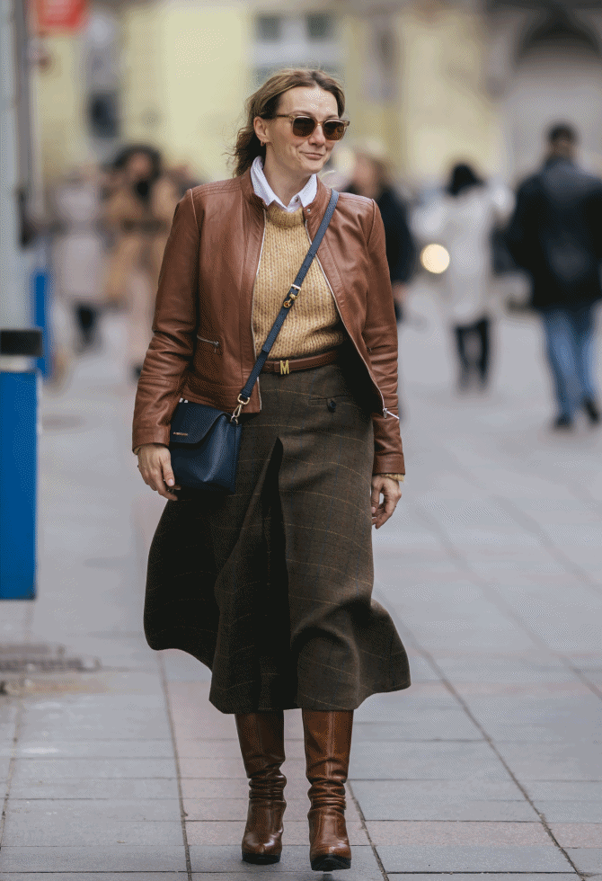 Sreli smo prolaznicu na Titovoj koja zna kako se obući za ovaj prelazni period