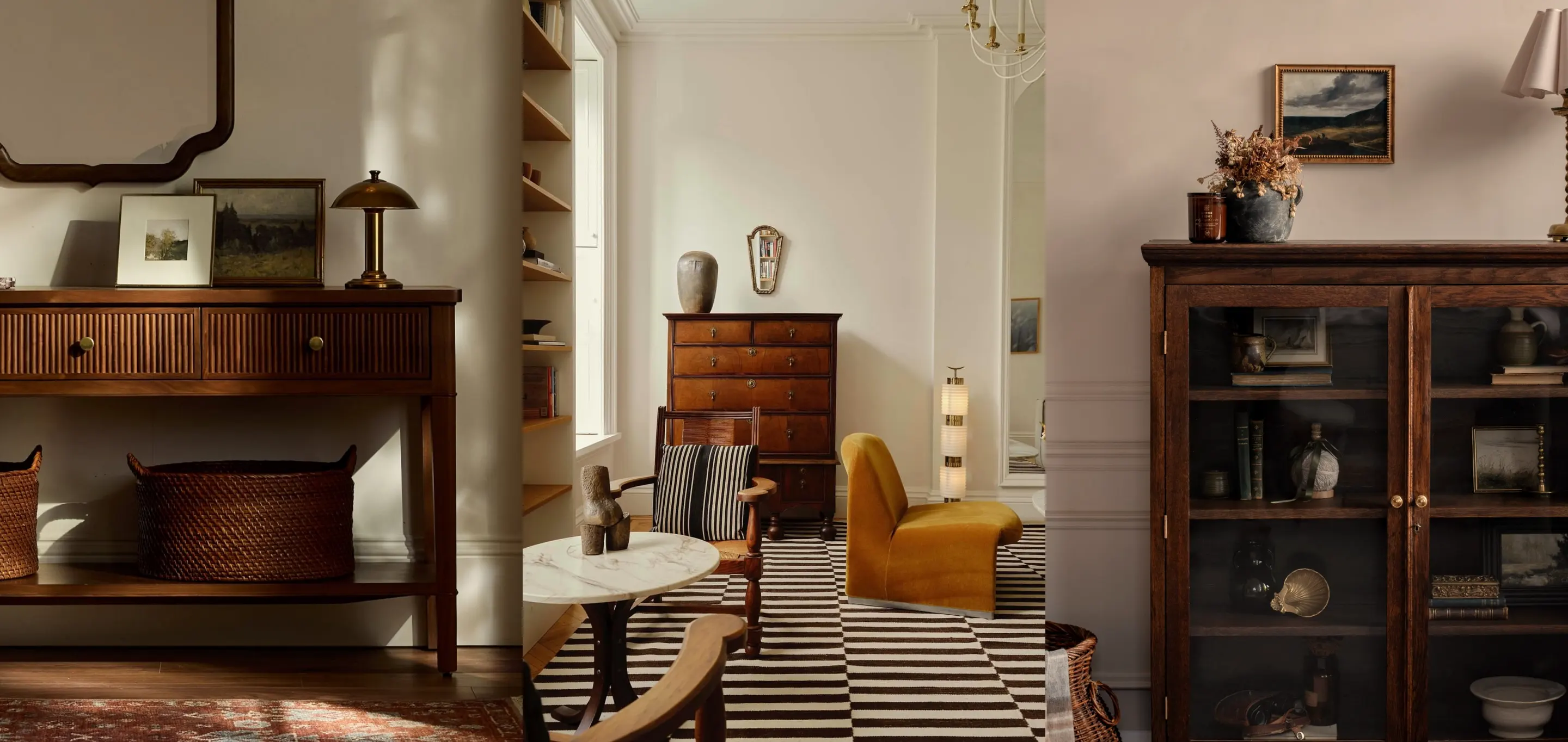 Ako niste naslijedili naninu, pronašli smo drvene komode i vitrine koje imaju tu toplinu