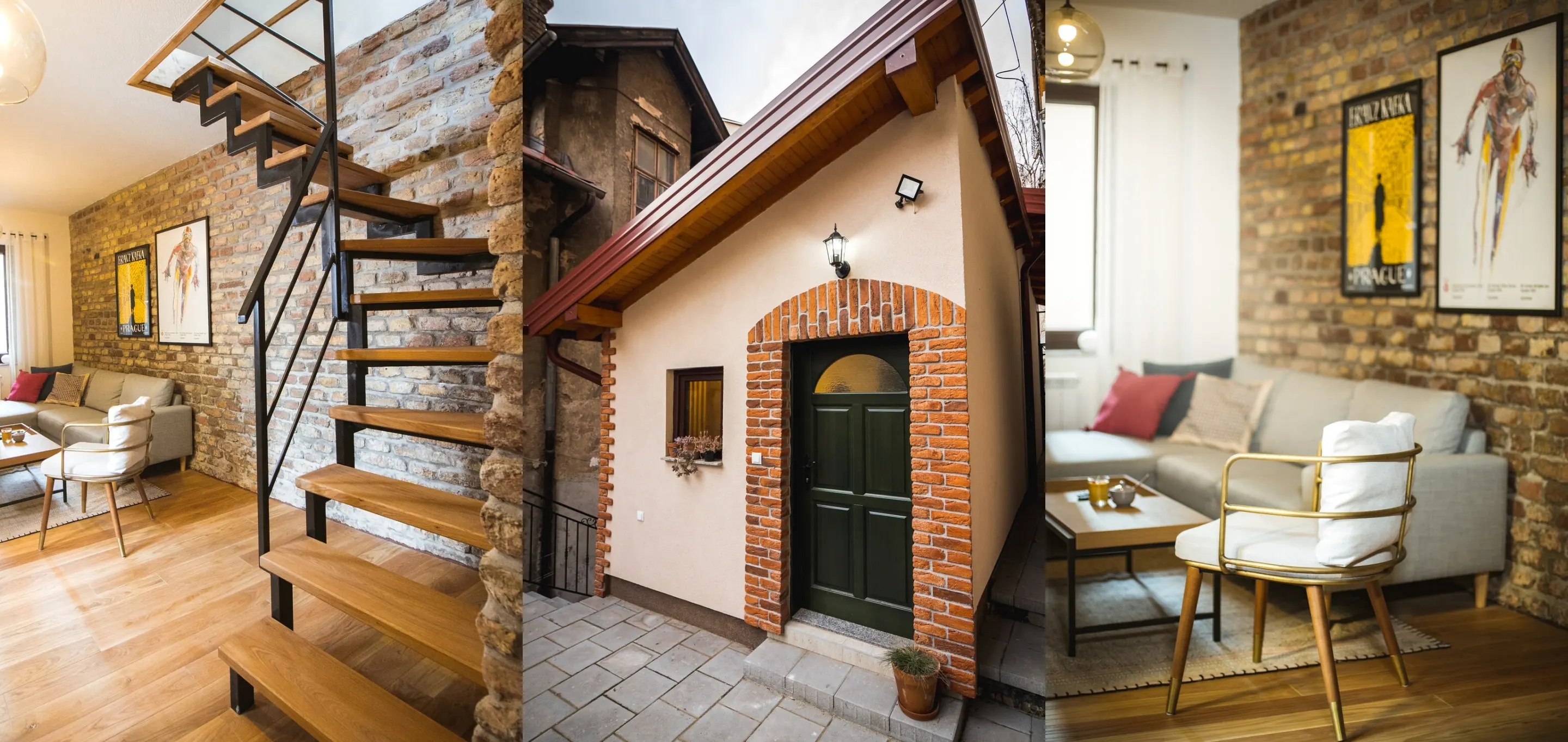 Skriveni stan u austrougarskoj kućici u Sarajevu krije moderan dvoetažni interijer