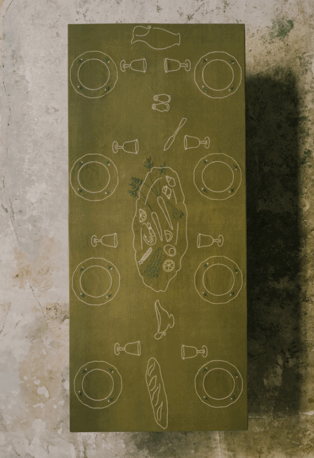 Sarah sa vezenim stolnjacima rješava problem dosadnih trpezarija na kreativan način