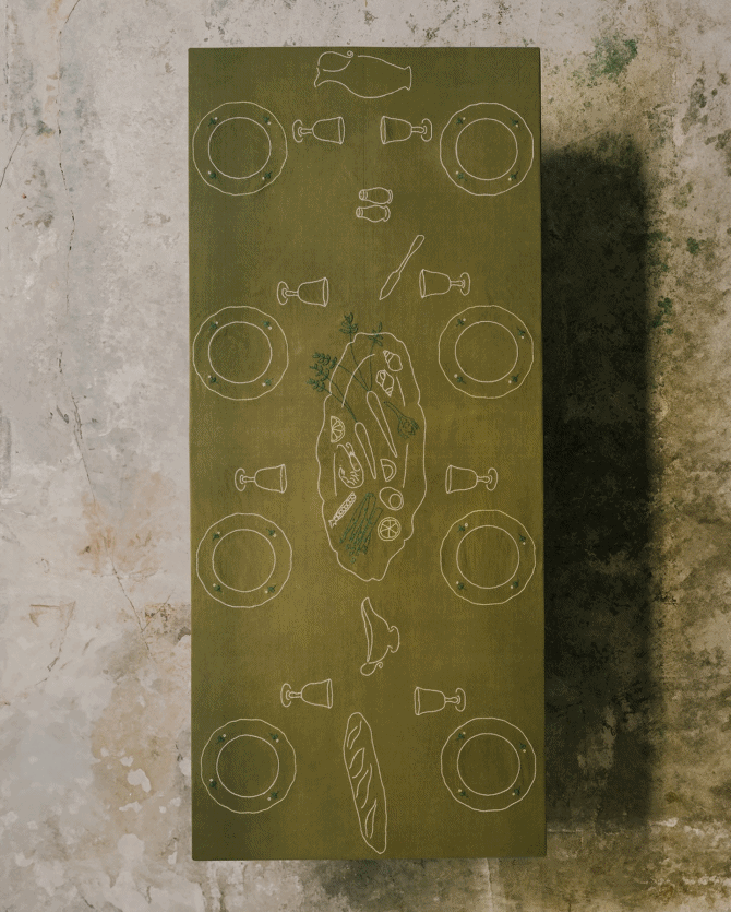 Sarah sa vezenim stolnjacima rješava problem dosadnih trpezarija na kreativan način