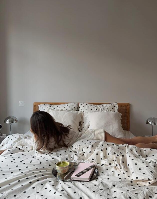 Tufnice u spavaćoj sobi je trend koji nismo očekivali, ali ova IKEA posteljina ga nosi savršeno