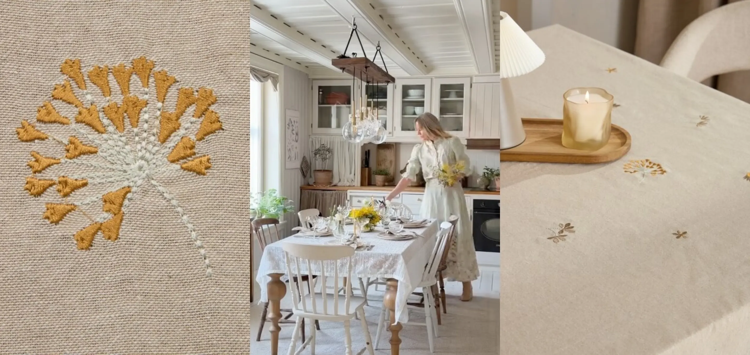 Uredite bajramsku sofru s lakoćom: Stolnjaci s vezom iz JYSK-a s proljetnim šarmom