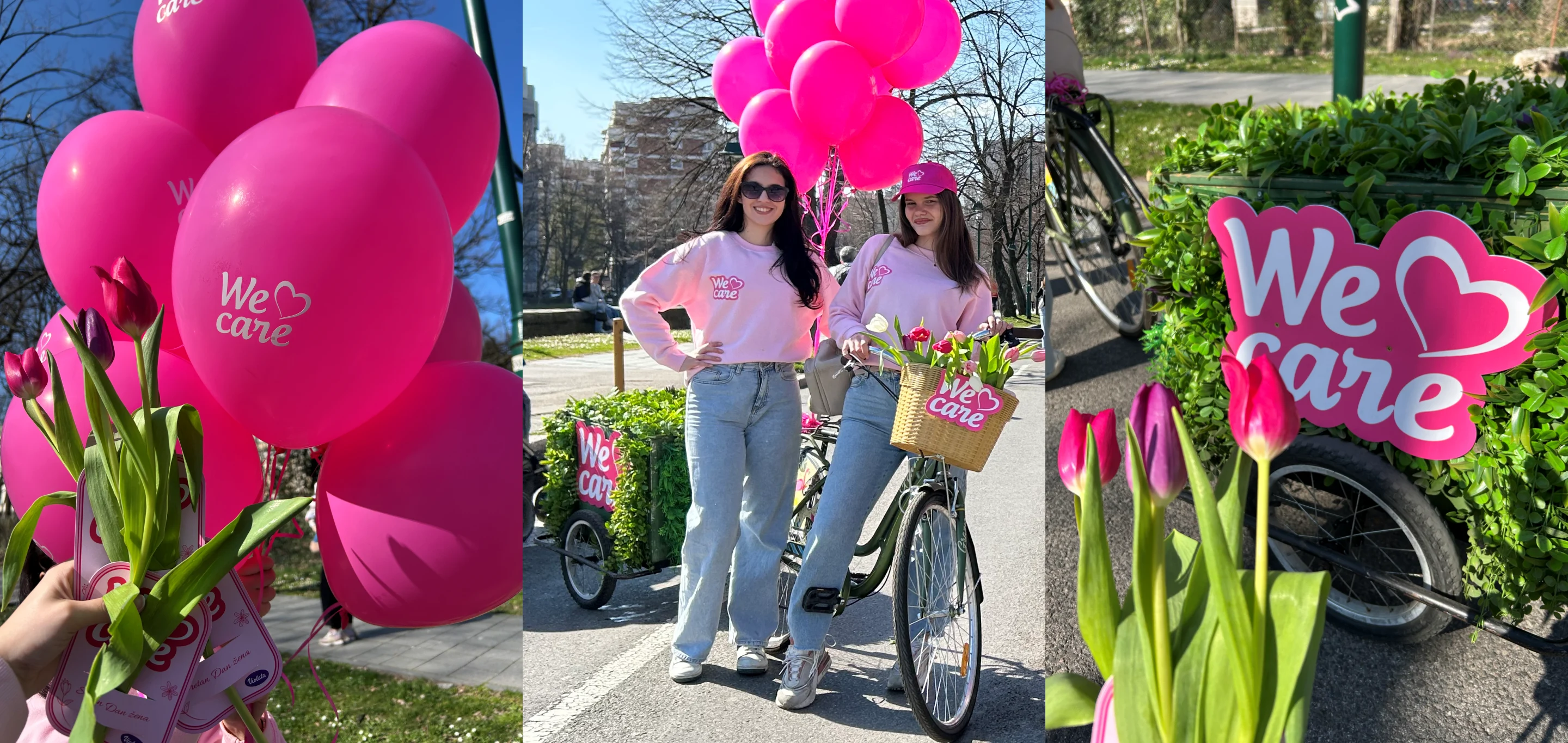 Jeste li primijetili roze bicikle u gradu ili balone? Evo šta se krije iza njih.