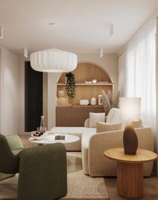 Porodični stan na Mejtašu otkriva kako organizovati život u uskom prostoru na više etaža