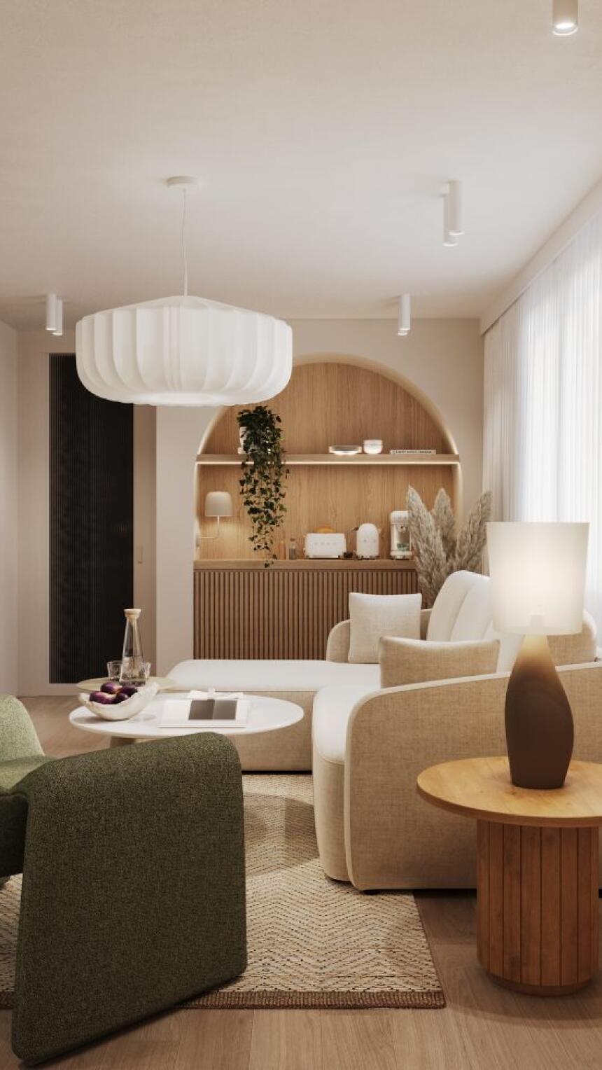 Porodični stan na Mejtašu otkriva kako organizovati život u uskom prostoru na više etaža