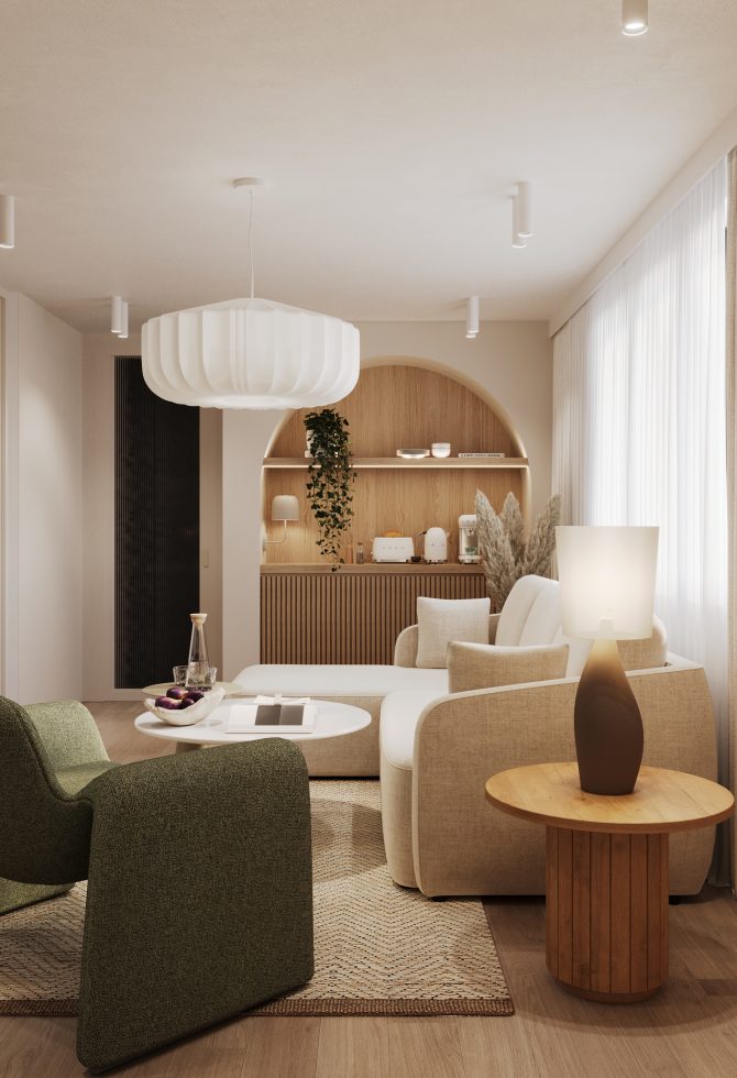 Porodični stan na Mejtašu otkriva kako organizovati život u uskom prostoru na više etaža