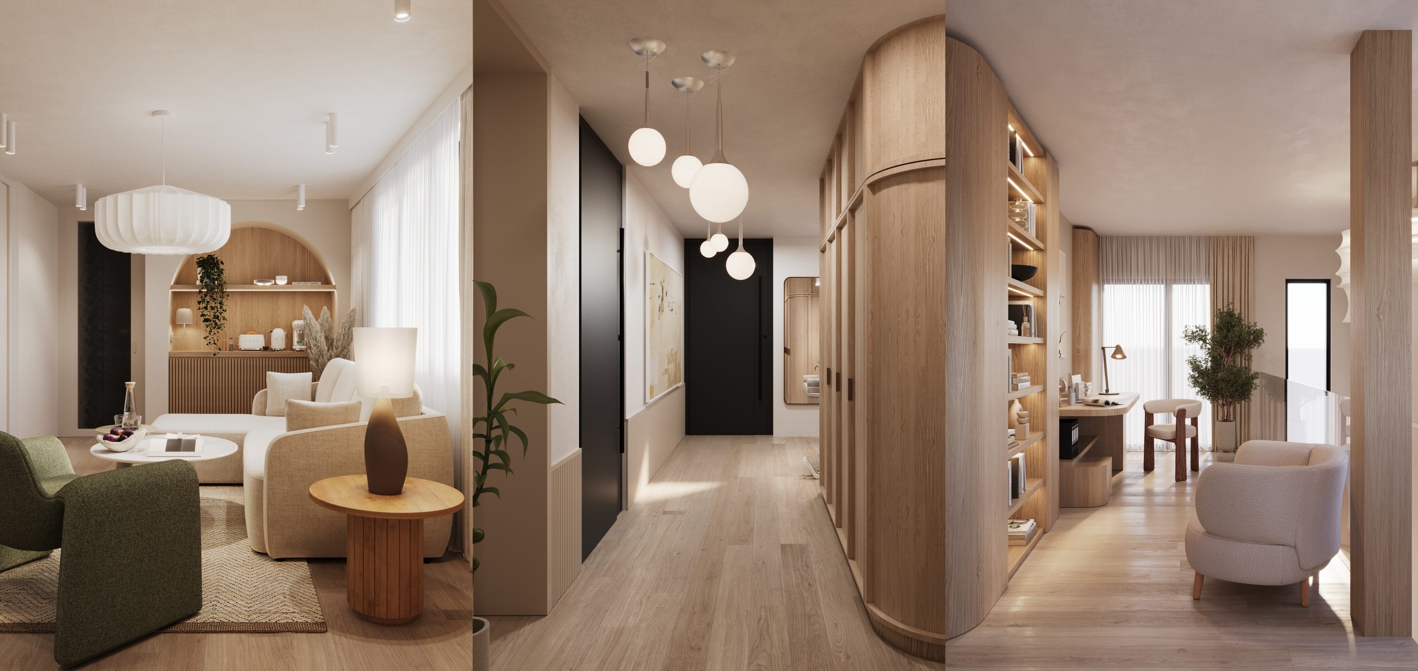 Porodični stan na Mejtašu otkriva kako organizovati život u uskom prostoru na više etaža