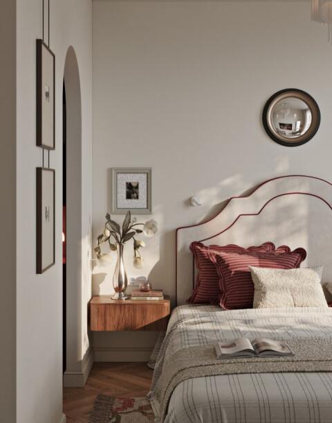 Ako želite romantičniju spavaću sobu, ova posteljina s volanima iz JYSK-a je na sniženju