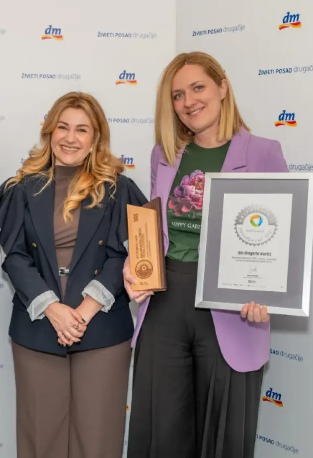 dm ponovo najpoželjniji poslodavac u BiH: Šta zaposlenici posebno cijene?