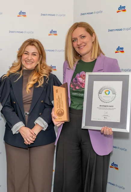 dm ponovo najpoželjniji poslodavac u BiH: Šta zaposlenici posebno cijene?