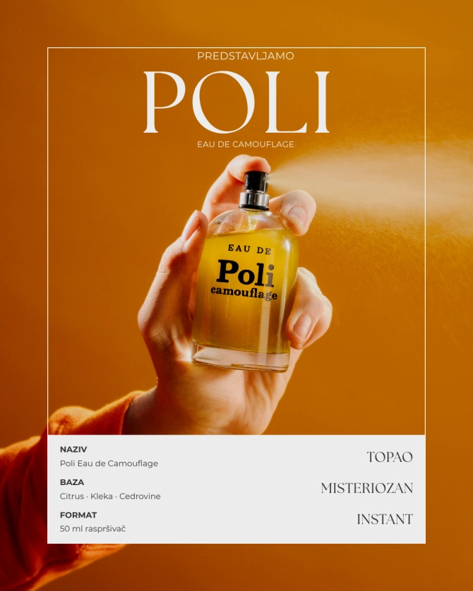 Čekaj, šta? Poli lansirao parfem… vjerovali ili ne, evo detalja.