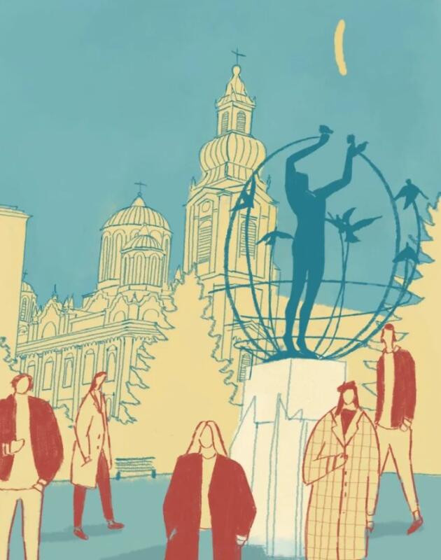 Sarajevo kroz ilustracije prolaznice izgleda kao grad koji smo zaboravili gledati