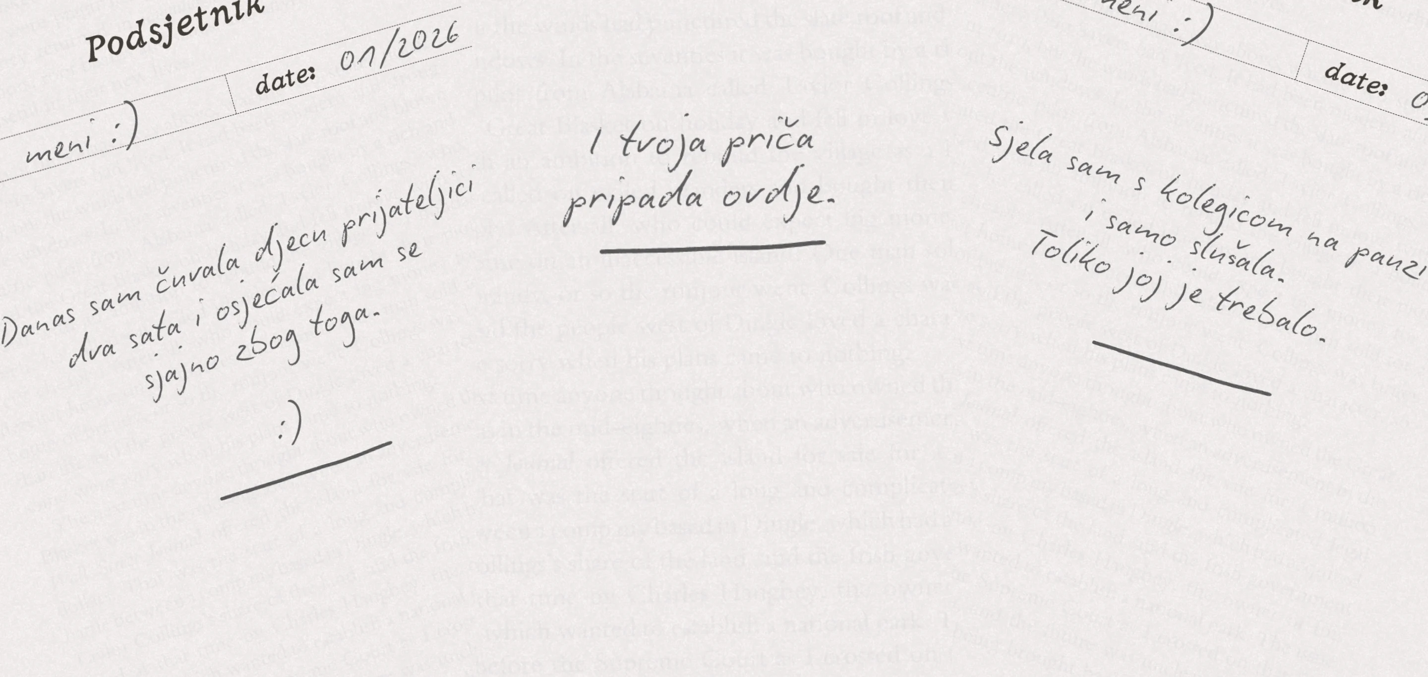 Sitnice koje ne računaš kao dobra djela, a baš to su.
