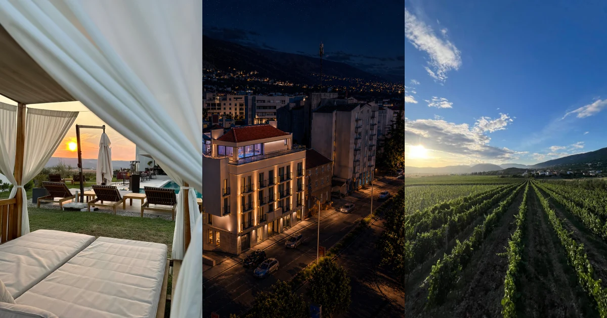 Emporia Wine & Dine Hotel and the new Emporia Bulevar, as featured together on Bonjour.ba