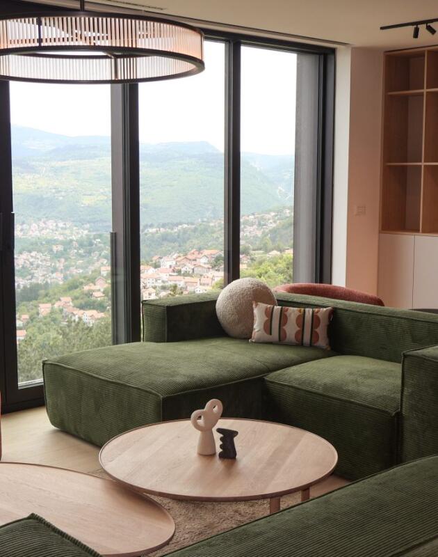 Pogledajte ovaj stan prije useljenja: 130 kvadrata sa savršenim pogledom na Sarajevo