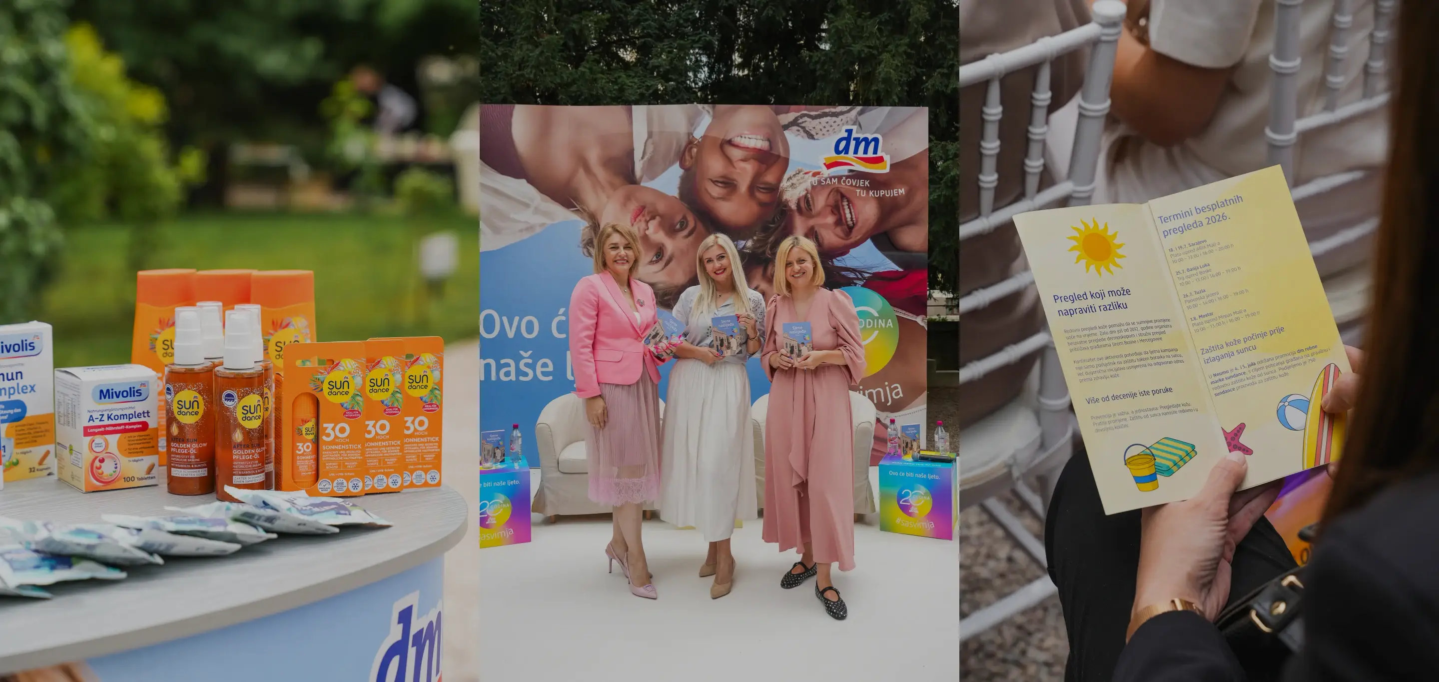 dm donosi besplatne preglede kože u 4 grada: Evo kada stižu u vaš grad.