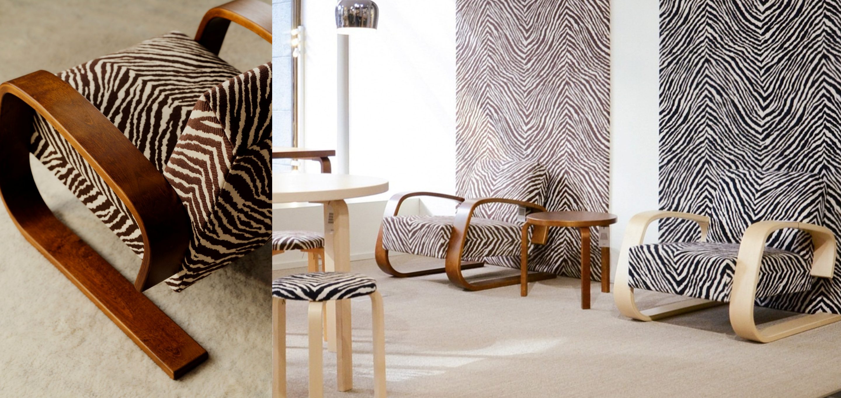 Zebra print fotelja stara gotovo 90 godina koju bismo imali i danas se vraća u novom izdanju