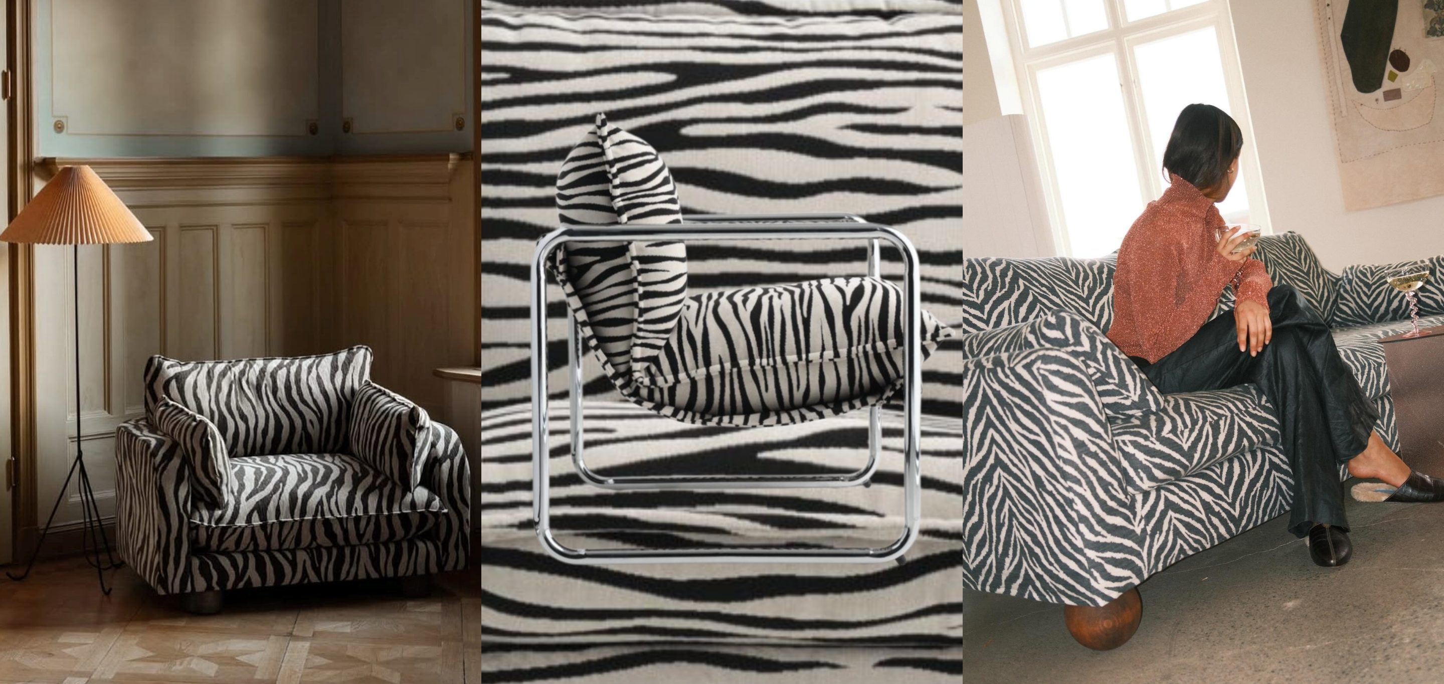 Zebra print je glavni motiv jeseni, a JYSK ima fotelju koju čekamo online i znamo kako izgleda