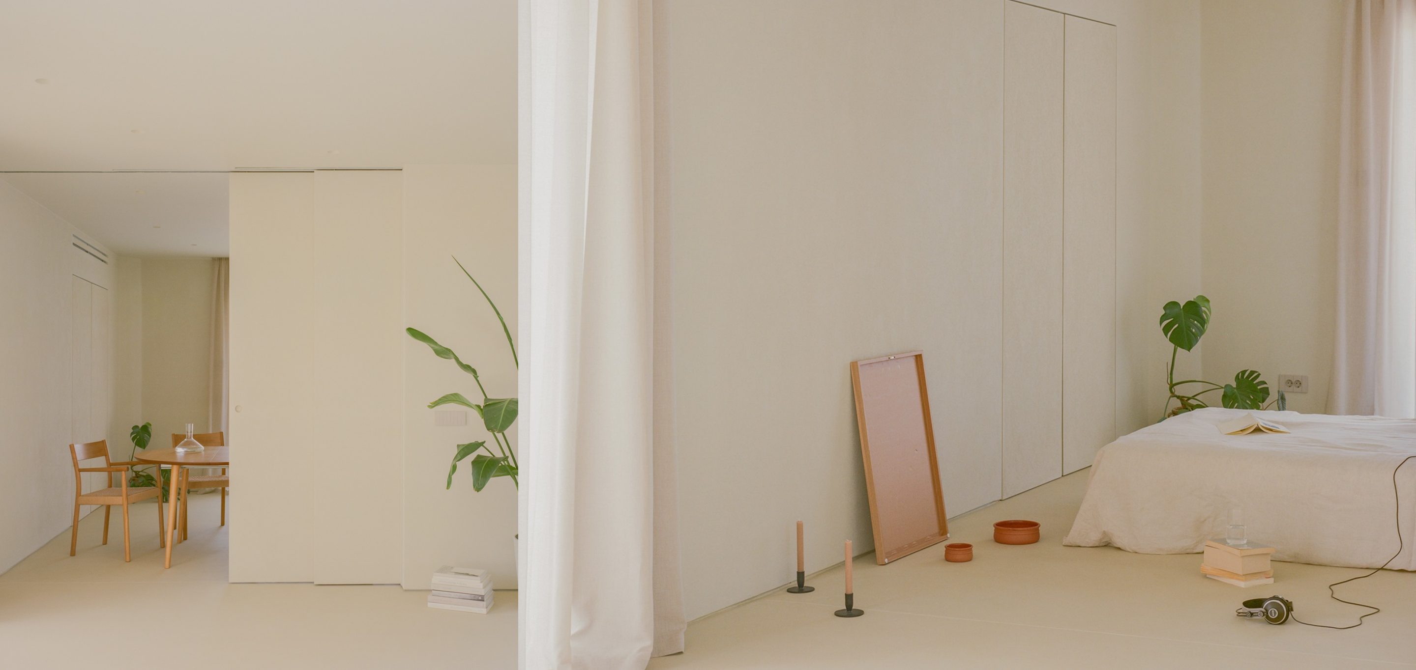 DESIGN.inspo | U ovom malom stanu u Grčkoj trpezarija je istovremeno gostinjska soba i home office