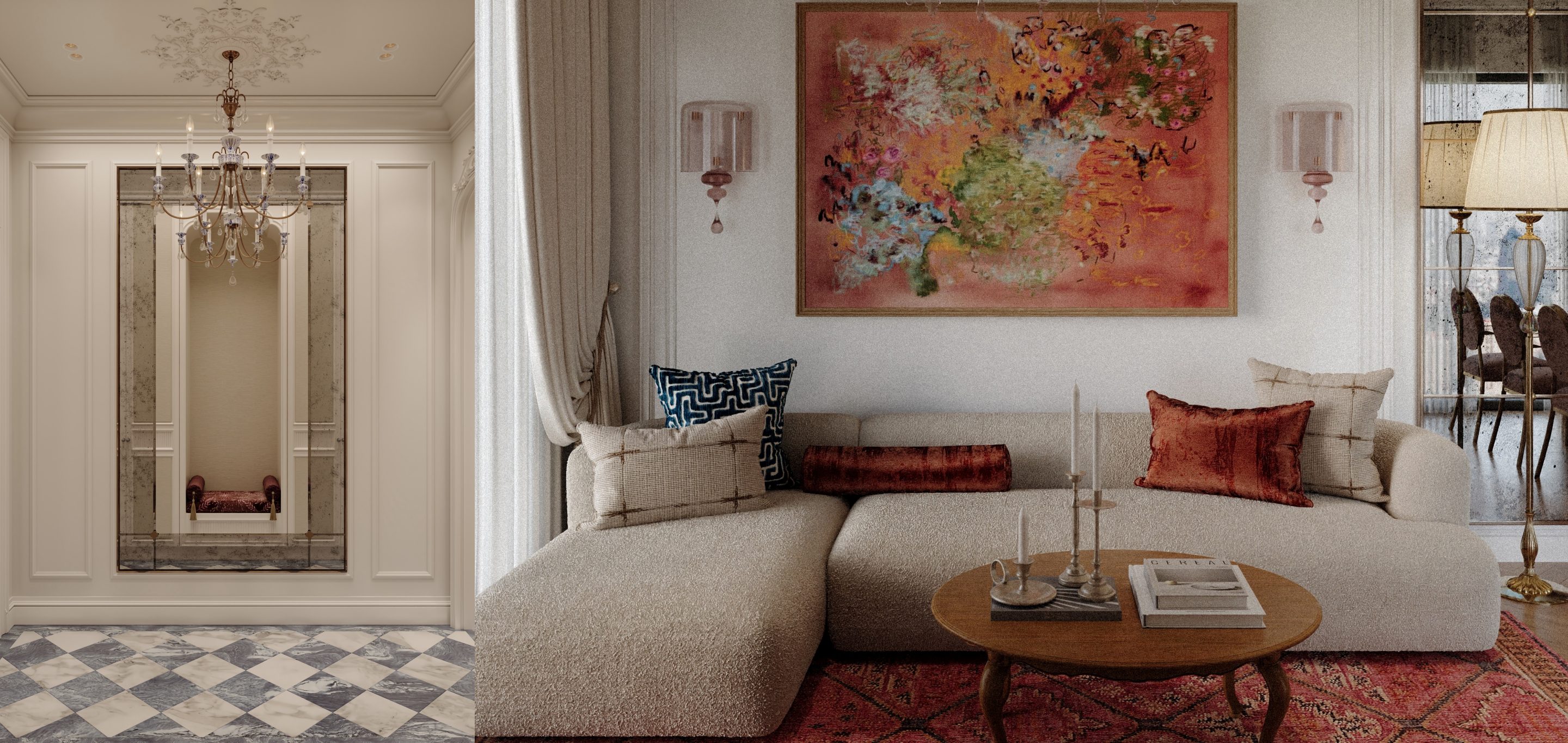 DESIGN.inspo | Stan u Taškentu izgleda kao pariški salon, a detalji su ono što nas je osvojilo